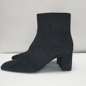 Mango - Ladies, Pointed Heel Ankle Boot - Black. Size: 10 (US), 42 (EU). NWT